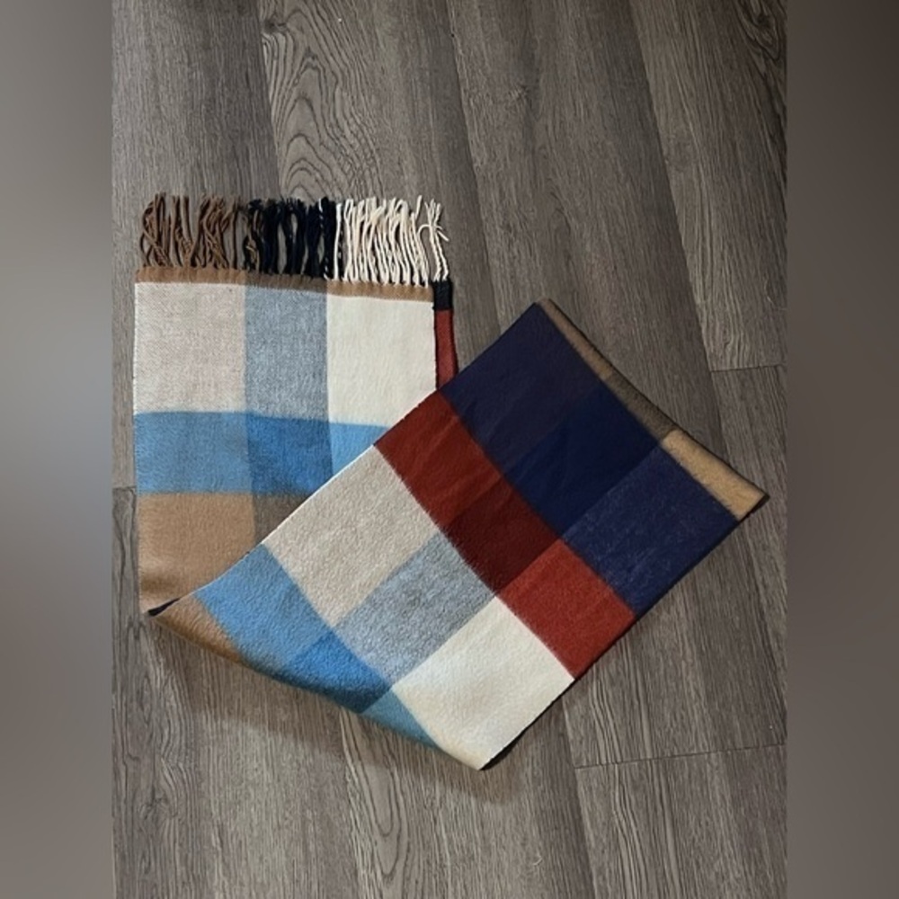 Super soft Cashmink fringe scarf 10”x65” beautiful colors